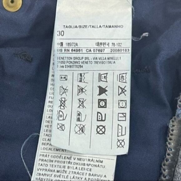 Sisley helsinki super skinny fit jeans Size W30 L31-hemmed Distressed - Picture 15 of 15